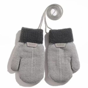 Gevoerde Gebreide Wantjes