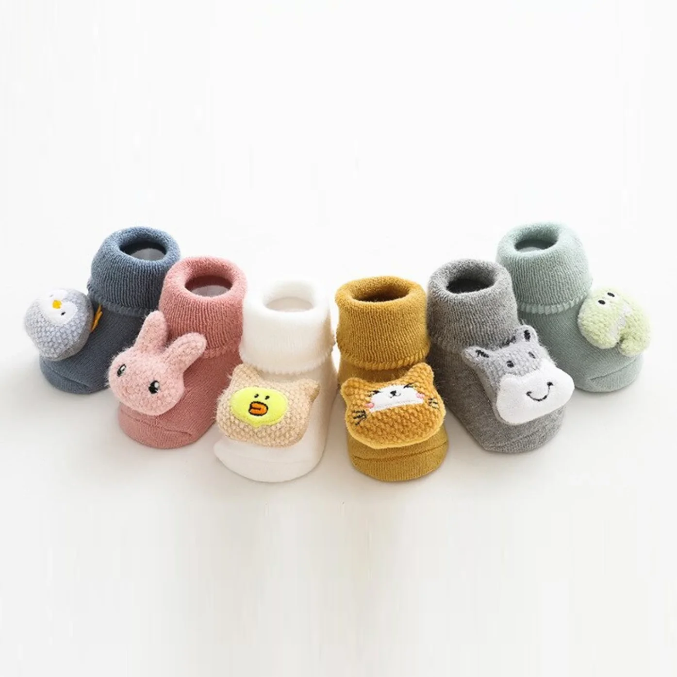 Sokjes met 3D Cartoon Figuur - Afbeelding 2