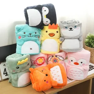 3D Dieren Fleece Deken (80x100 cm)