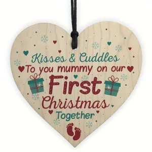 Kerstboom Ornament 'Christmas with Mummy/Daddy'