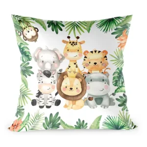 Kussenhoesje 'Afrikaanse Dieren'