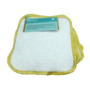 BilliesBox – Wasbare Billendoekjes – 6 stuks (geel)