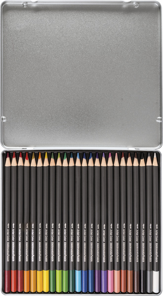 Eberhard Faber EF-516025 Aquarelpotlood Metalen Etui A 24 Stuks - Afbeelding 3