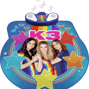 K3 Dansmat met Fragmenten van 4 K3 Lieedjes 2 Leuke Spelvarianten