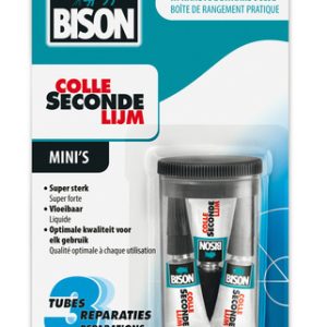 Bison BI-6309066 Secondelijm Mini 3×1 Gram