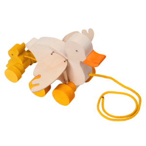 Trekfiguur – Eend met kleintje