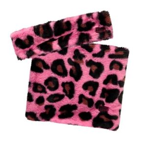 B.Nosy meisjes fur sjaal en hoofdband pink panter