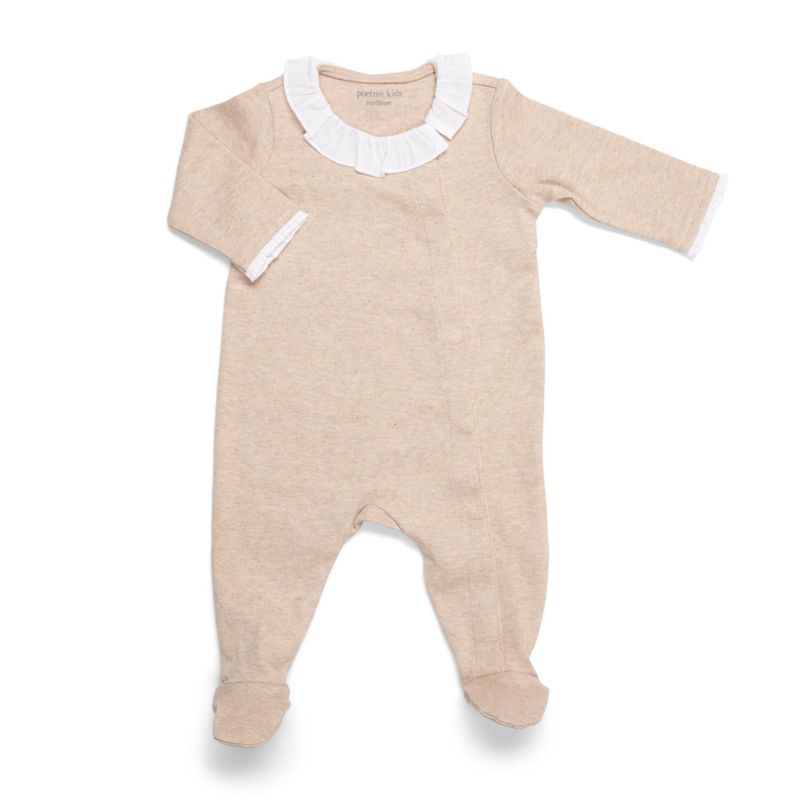 Babypakje Ruffle Light Camel