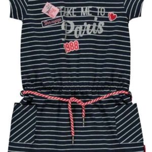 Quapi meisjes jurk Samira navy stripe