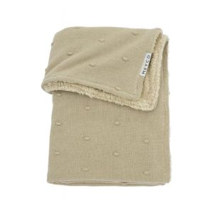 Babydeken knots Sand