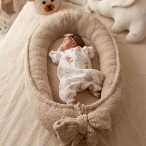 Babynestje teddy cappuccino