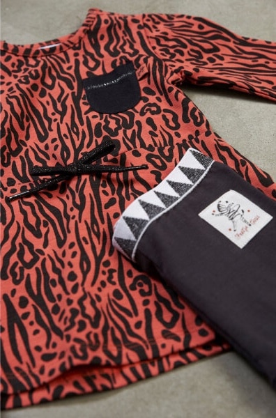 Feetje baby meisjes jurkje 514.00347 - Afbeelding 3