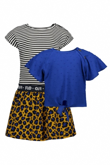 Like Flo baby meisjes 2 delige jurk F003-7841 - Afbeelding 2