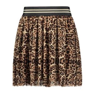 Like Flo mesh skirt animal sand