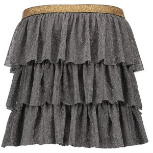 Like Flo mesh melee ruffle skirt F802-5782 104/164