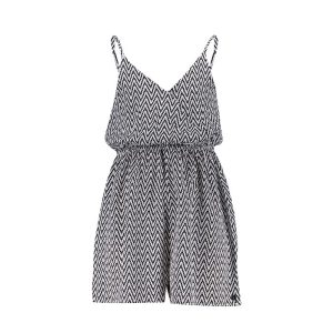 Frankie & Liberty jumpshort Isa zwart-wit