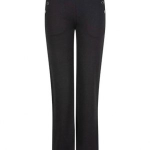 Indian Blue Jeans broek zwart straight fit IBGW22-2260