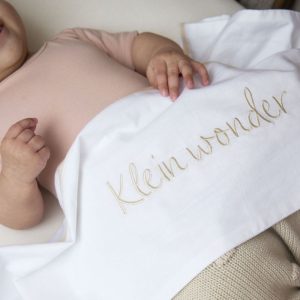 Wieg en ledikantlaken klein wonder
