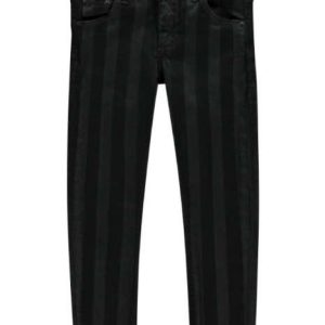 Levv meisjes pants Dila mid grey stripe