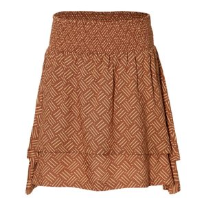 Levv meisjes rok Mia bruin retro s212