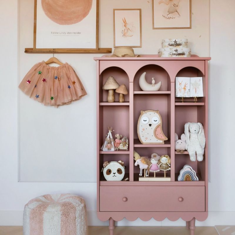 Kinderkamer kast Babushku Pink - Afbeelding 4