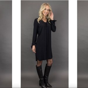 Sophia Perla dames jurk Dora zwart